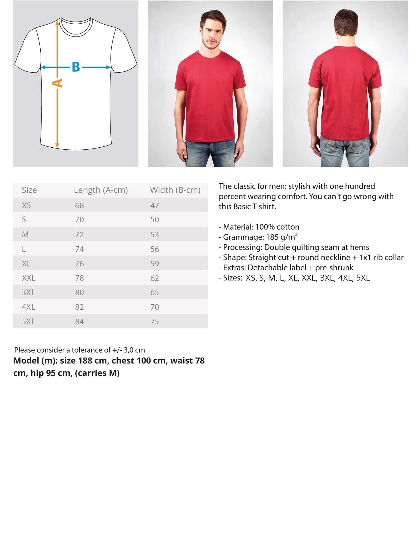 70 - Men Basic Shirt - THE FORCE SPORT