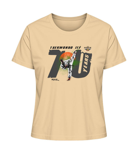 70 TKD - Ladies Premium Organic Shirt - THE FORCE SPORT