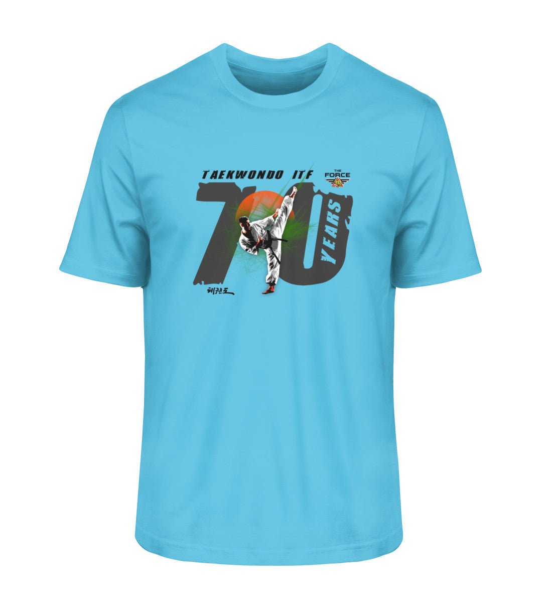 70 TKD - Men Premium Organic Shirt - THE FORCE SPORT
