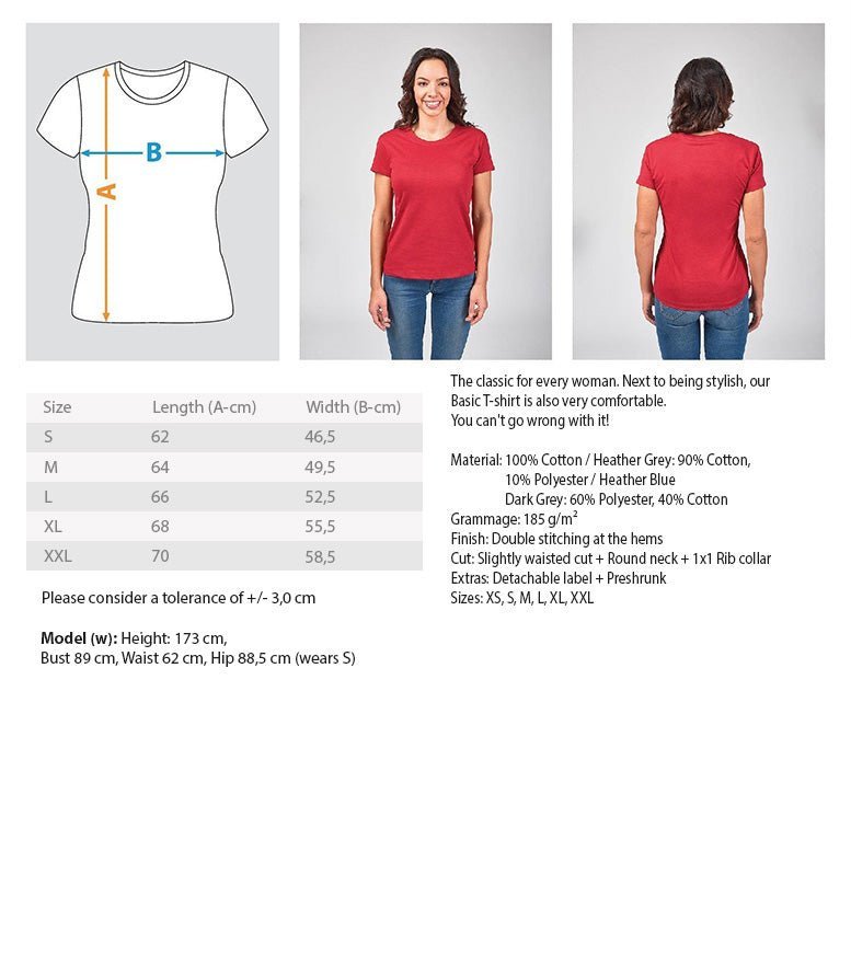 70 - Women Basic Shirt - THE FORCE SPORT