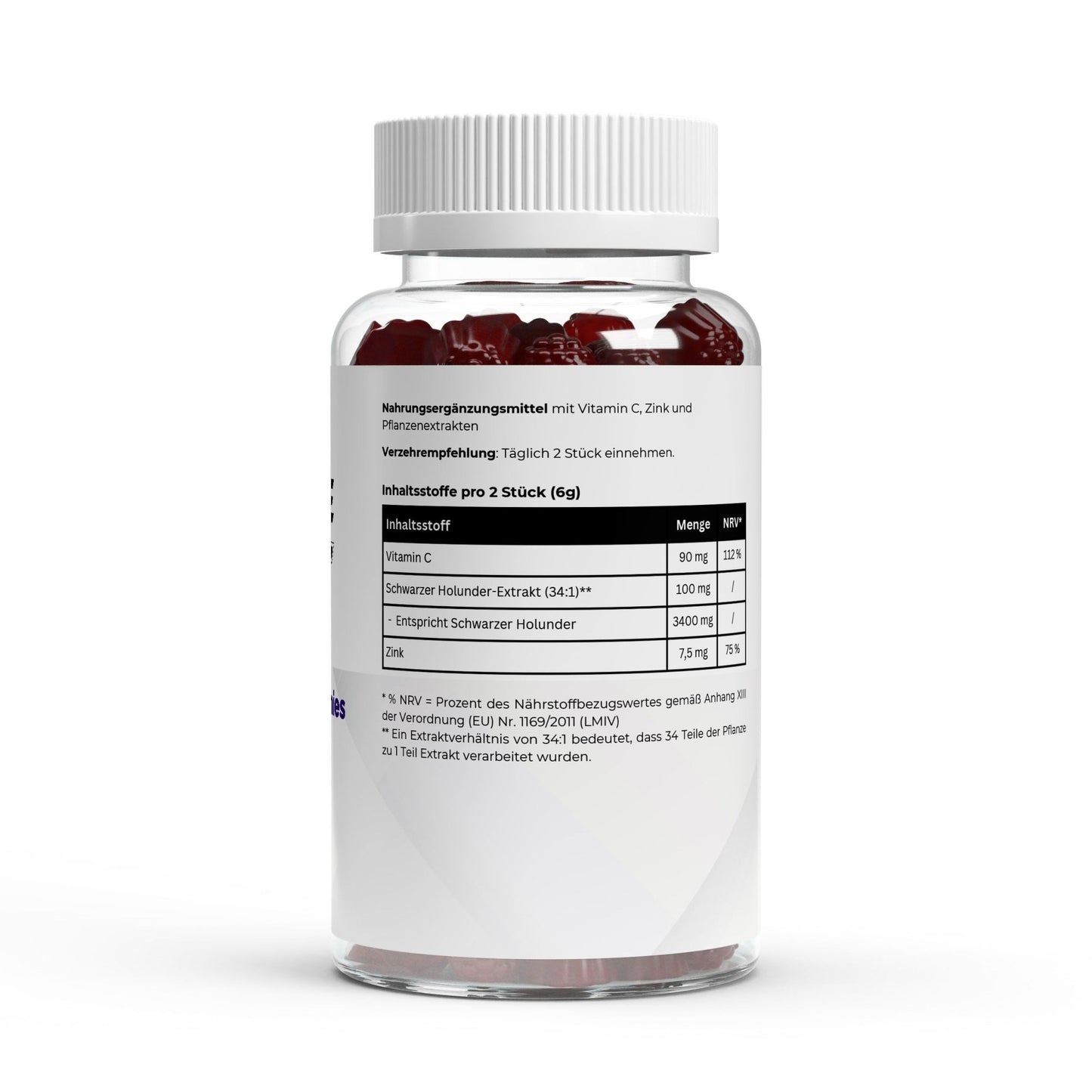 Elderberry + Vitamin C + Zink Gummies - THE FORCE SPORT