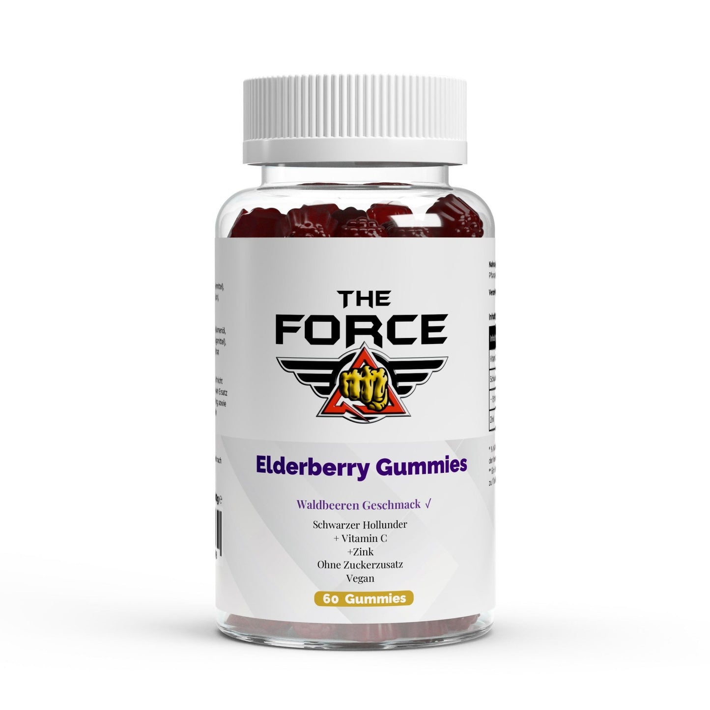 Elderberry + Vitamin C + Zink Gummies - THE FORCE SPORT