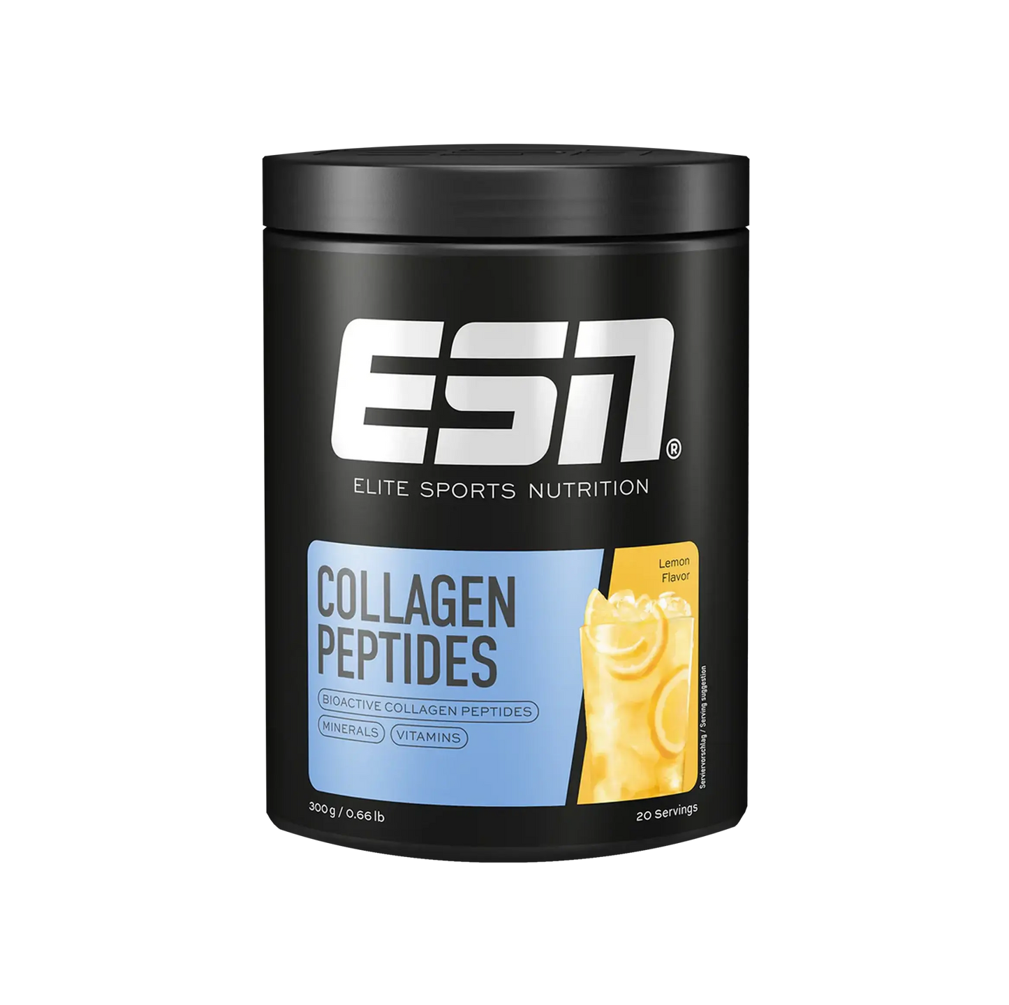 ESN® Collagen Peptides 300g – hochwertige / premium / ESN® Collagen Peptides 300g von / by / от THE FORCE SPORT