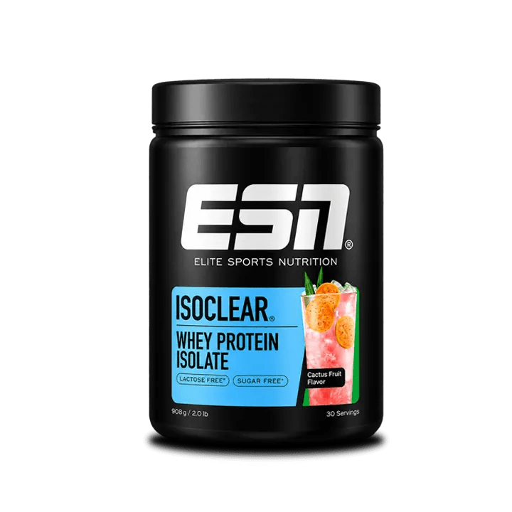 ESN Isoclear Whey Protein Isolate in Citrus Fruit flavor.