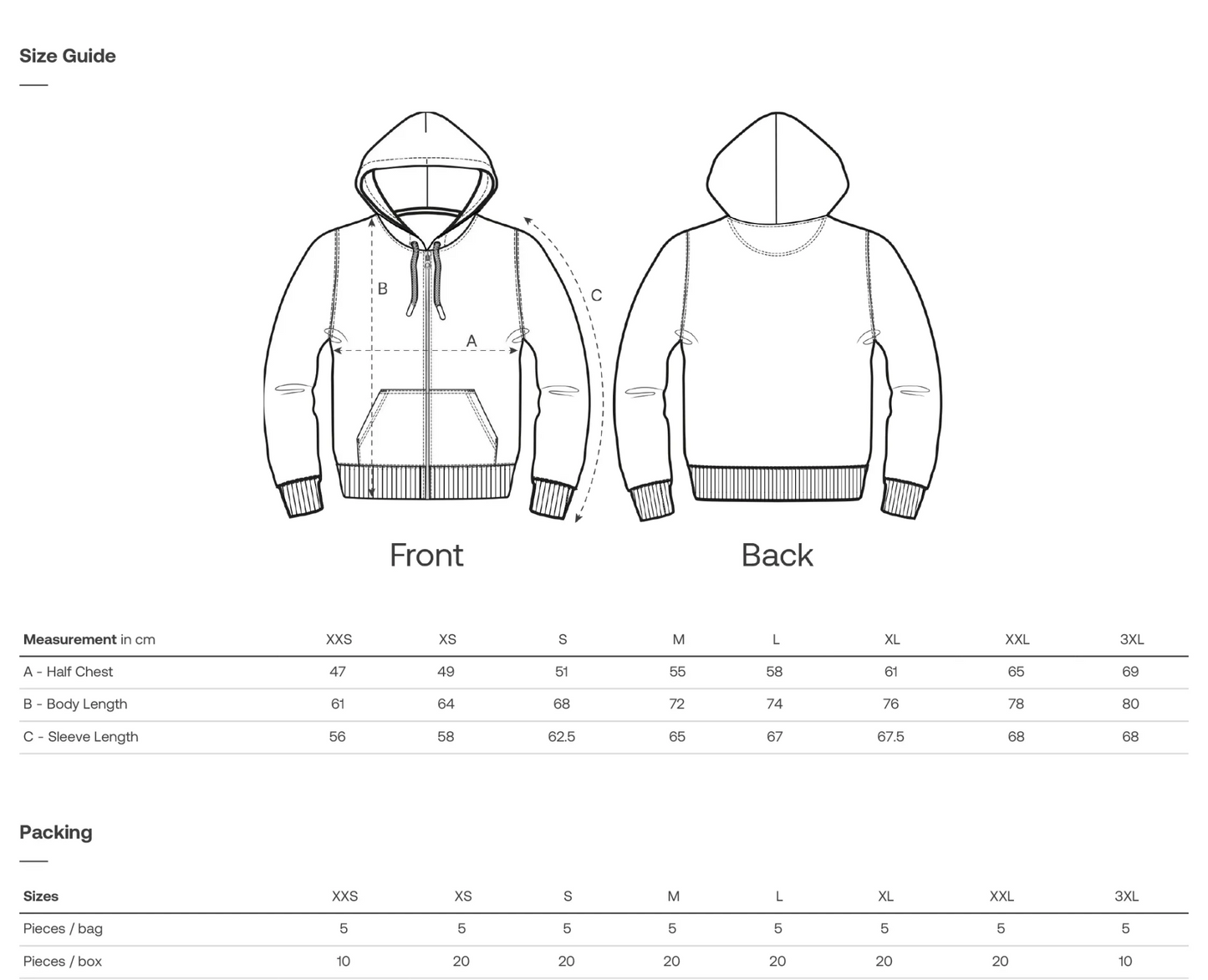 Fight Club - Hoodie Zip - THE FORCE SPORT