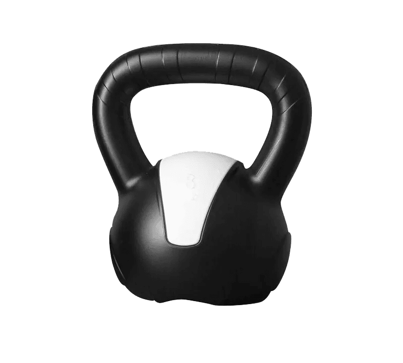 Black kettlebell 8 kg – strength training for martial arts & fitness | KWON®