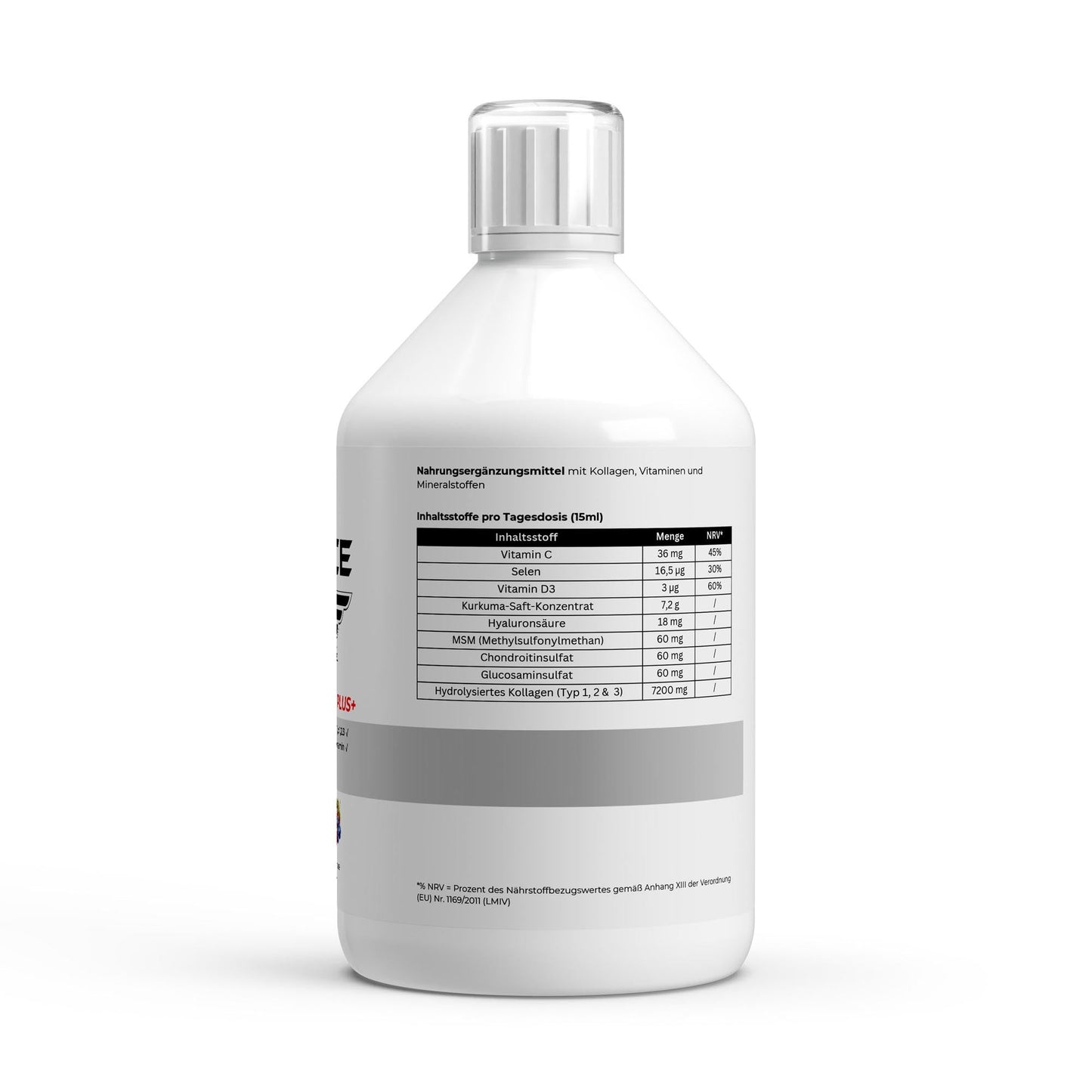 Kollagen Support PLUS+ Shots - Wild Berry - 500ml - THE FORCE SPORT