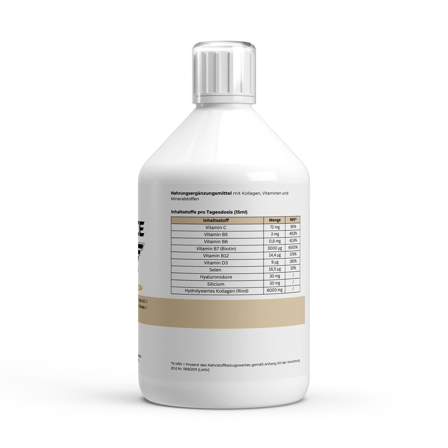 Kollagen Vital PLUS+ Shots - Wild Berry - 500ml - THE FORCE SPORT