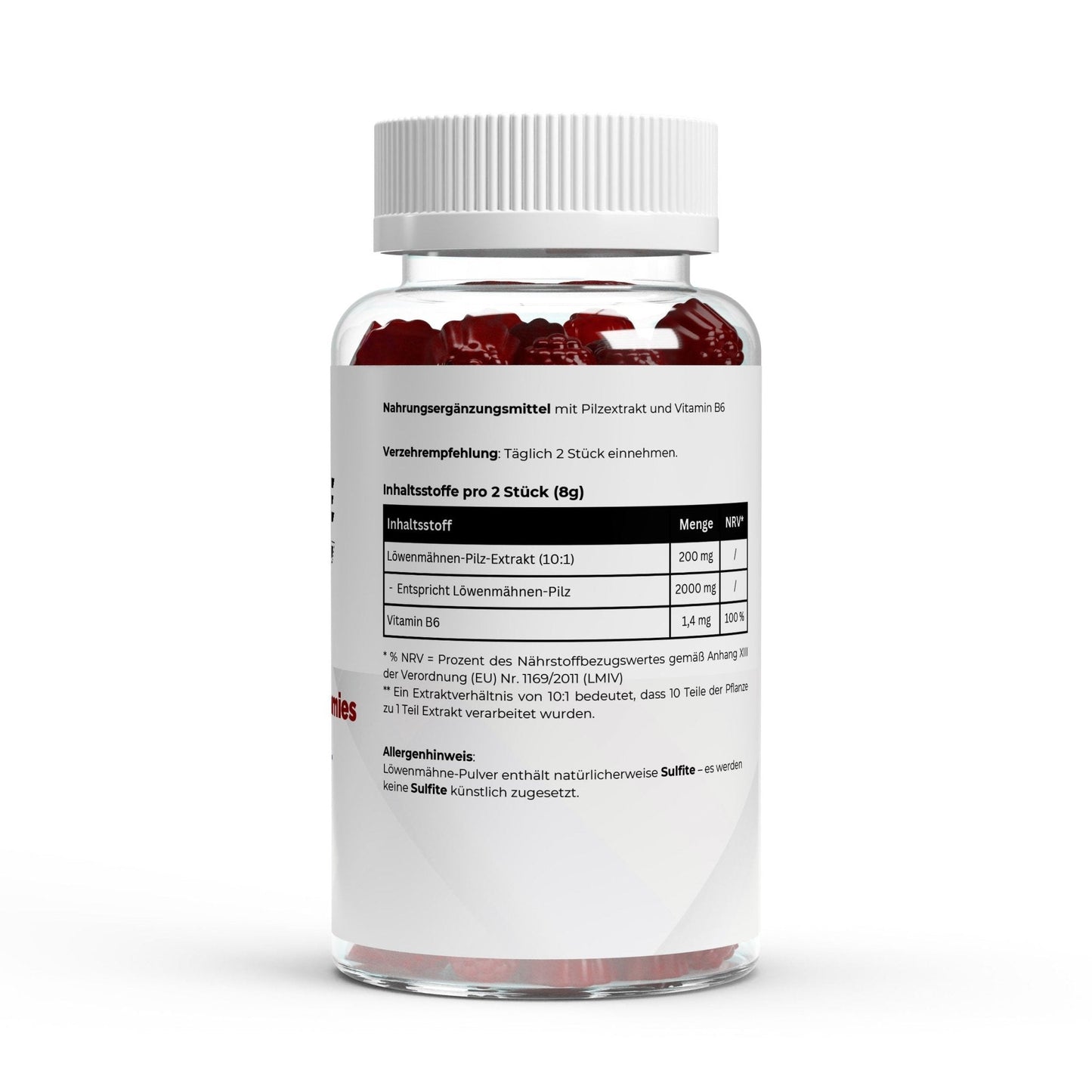 Lion's Mane Gummies - THE FORCE SPORT