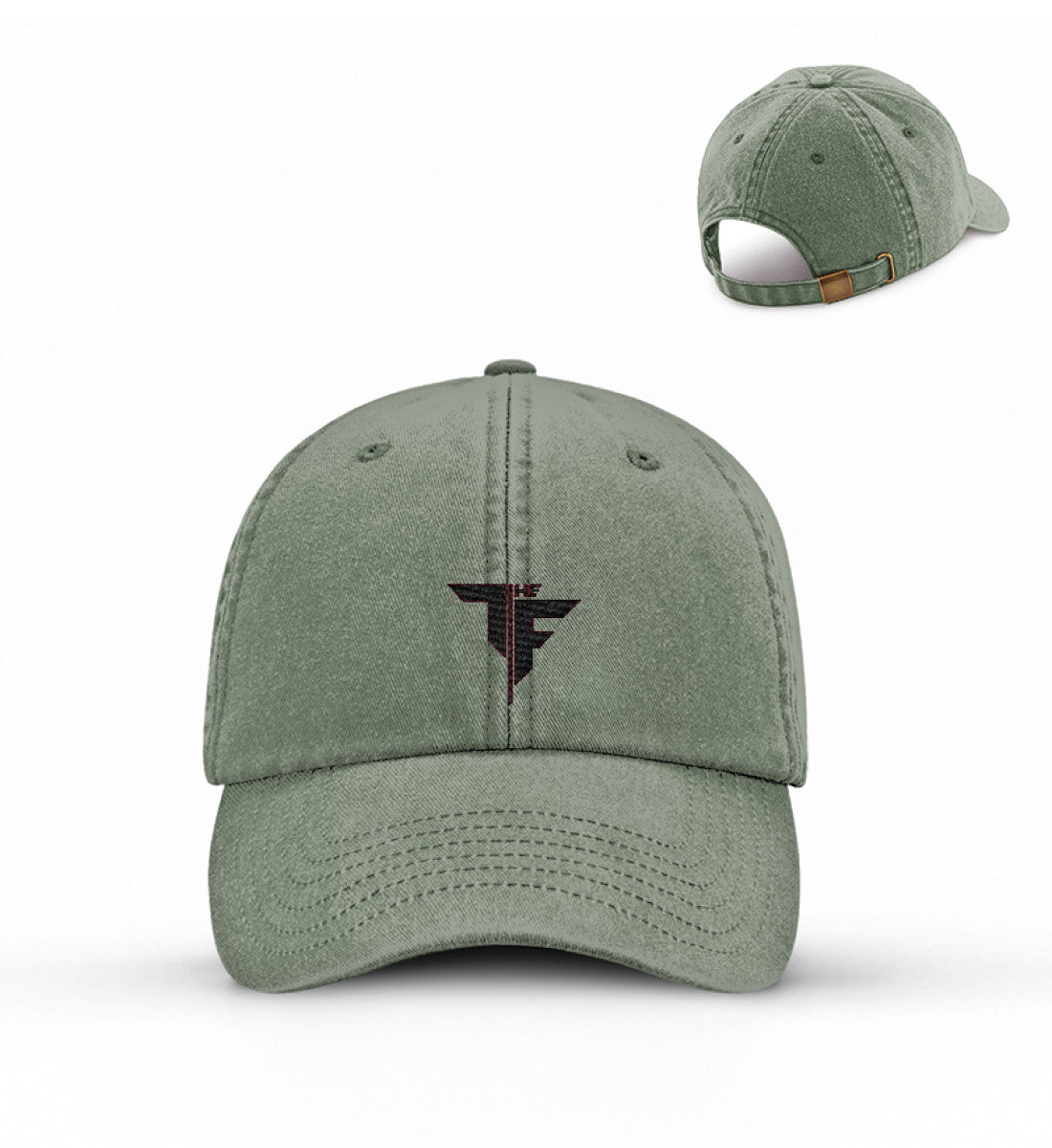 Organic Baseball Cap with Embroidery - THE FORCE SPORT