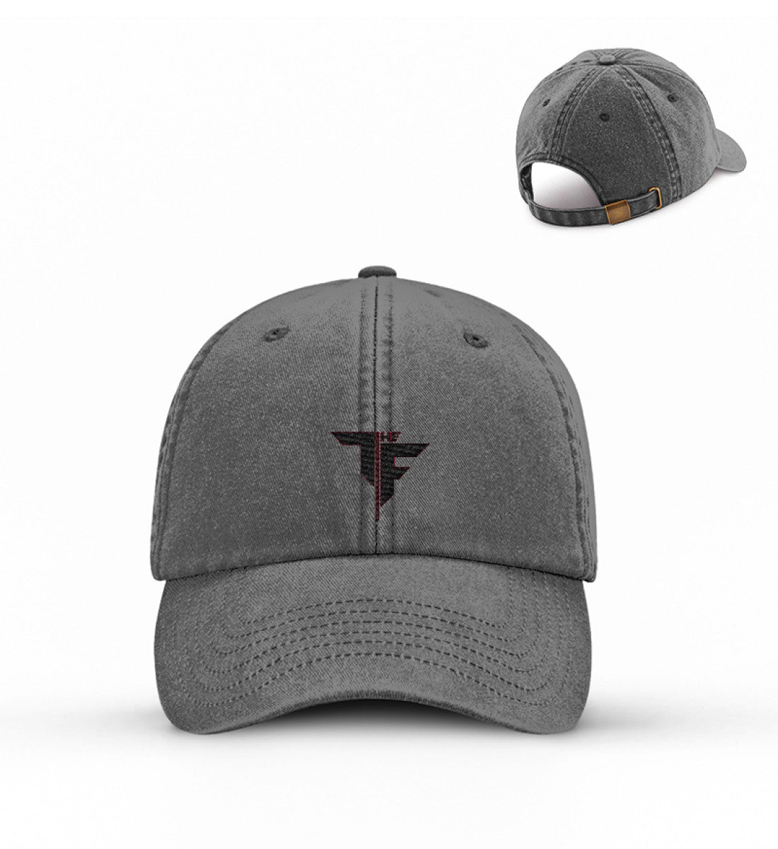 Organic Baseball Cap with Embroidery - THE FORCE SPORT