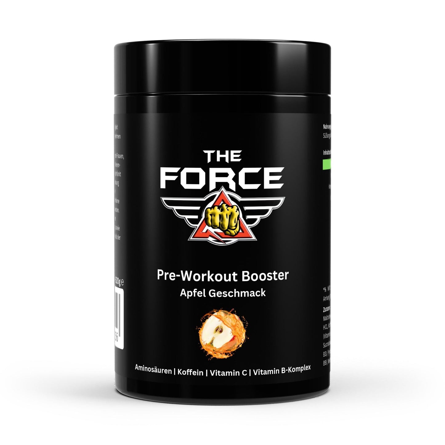 Pre - Workout Booster - Flavor: Apple - THE FORCE SPORT