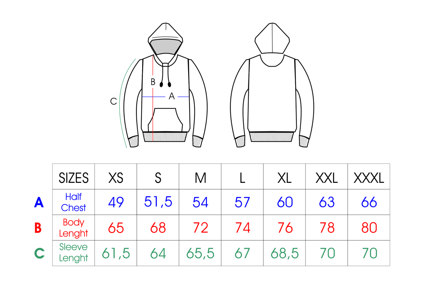 Premium Hoodie Men - THE FORCE SPORT