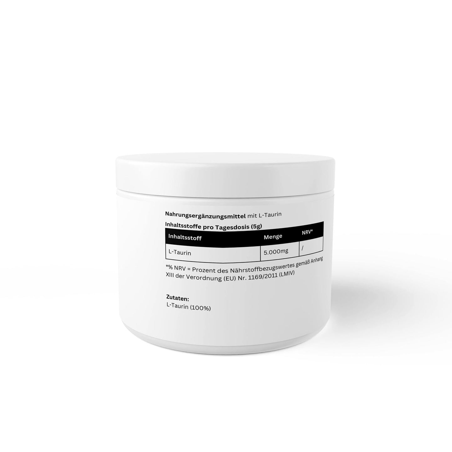 Taurine Powder - 250g - THE FORCE SPORT