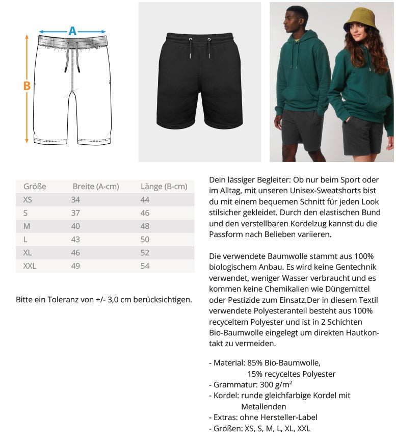 the Force - Trainer Sweat Shorts mit Stick - THE FORCE SPORT