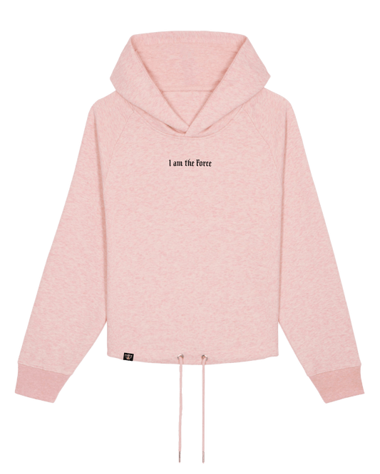 THE WOMEN'S CROPPED HOODIE SWEATSHIRT - THE FORCE SPORT