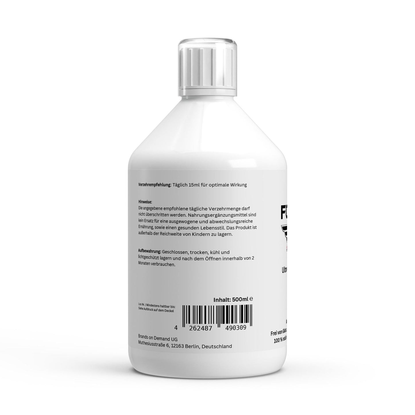 Ultra+ Probiotik Mix - 500ml - THE FORCE SPORT