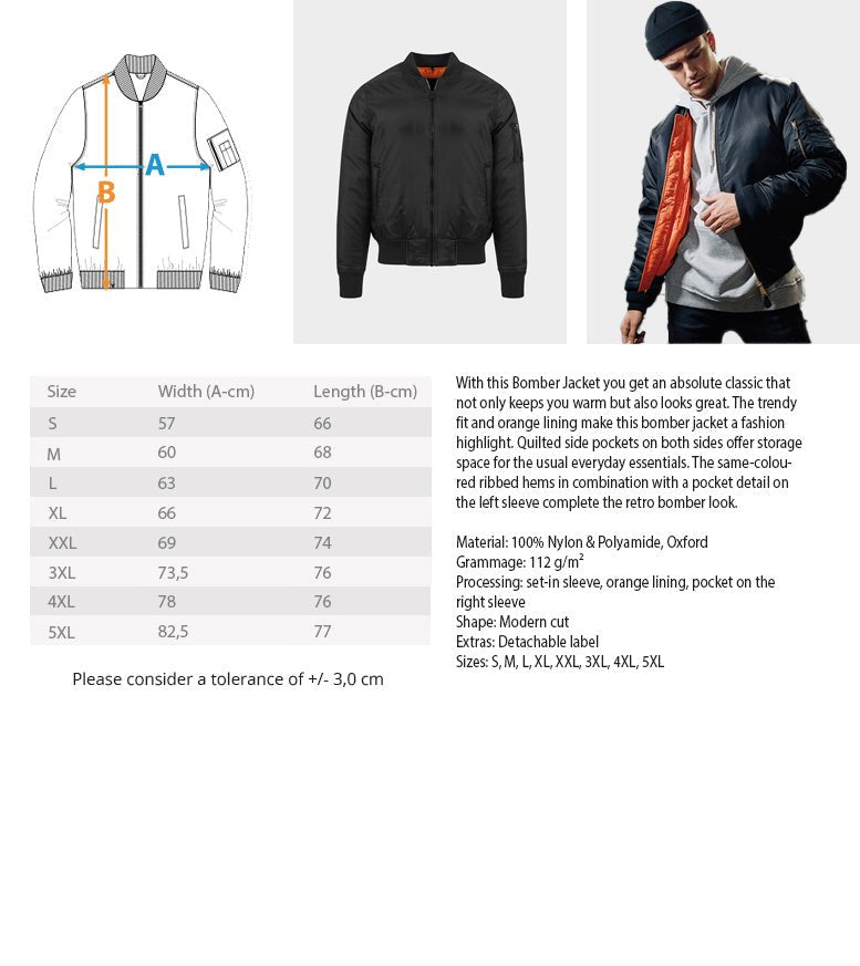 UNISEX BOMBER JACKET - THE FORCE SPORT