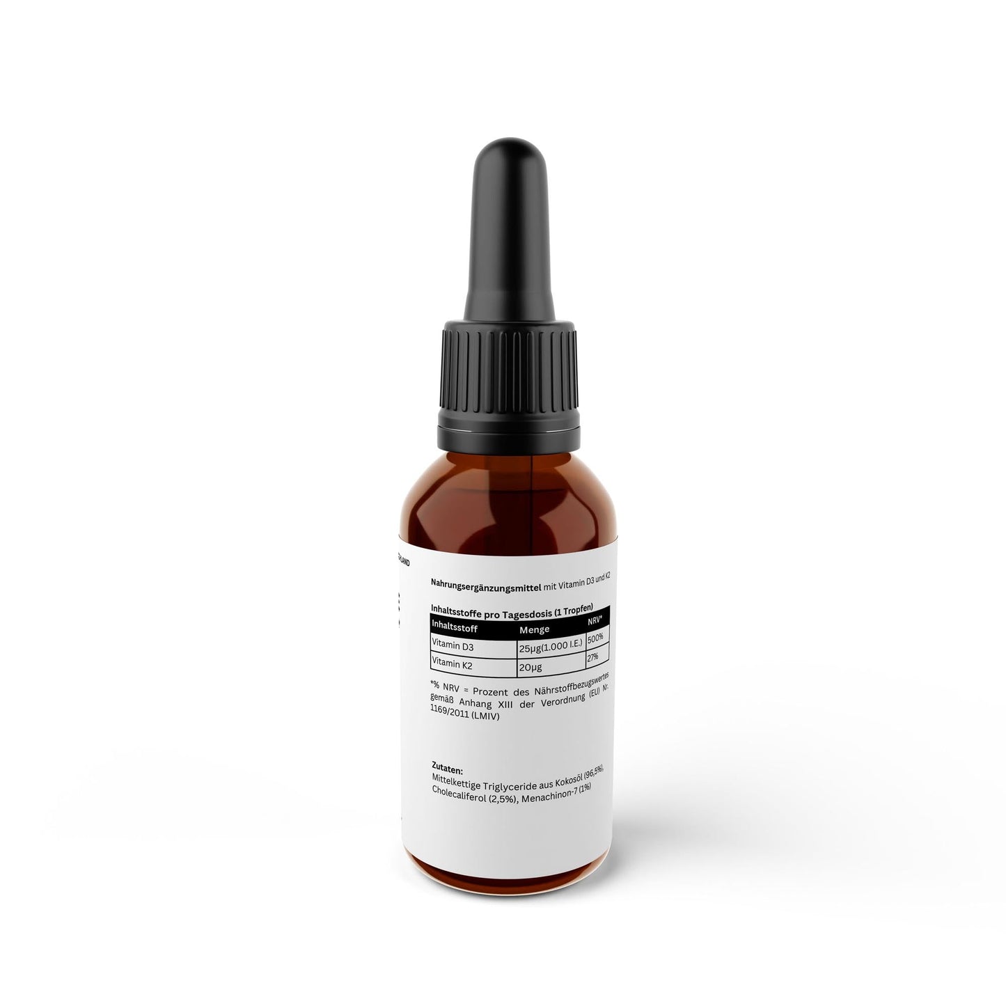 Vitamin D3 + K2 - 1.700 Tropfen (1.000 I.E.) - THE FORCE SPORT