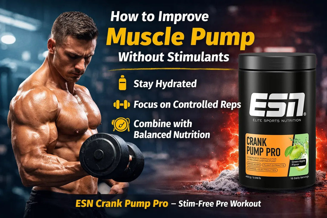 How to Improve Muscle Pump Without Stimulants