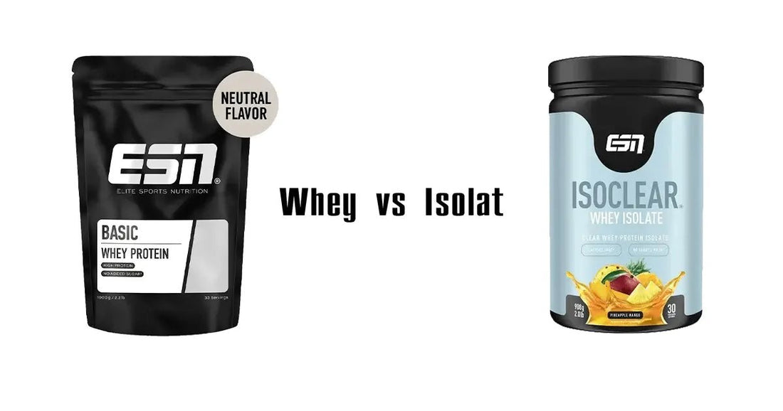 Whey vs Isolate – What’s the Difference?