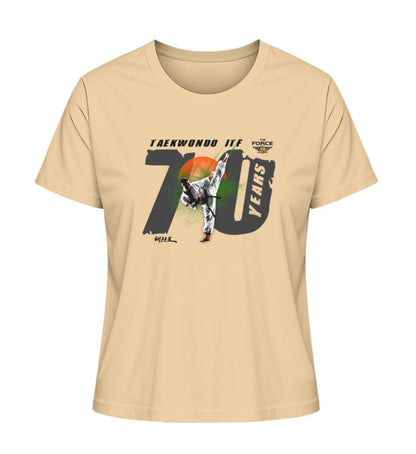 70 TKD - Ladies Premium Organic Shirt - THE FORCE SPORT
