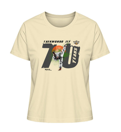 70 TKD - Ladies Premium Organic Shirt - THE FORCE SPORT