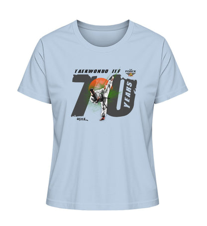 70 TKD - Ladies Premium Organic Shirt - THE FORCE SPORT