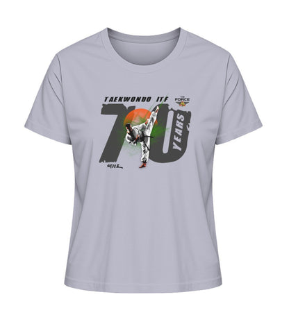 70 TKD - Ladies Premium Organic Shirt - THE FORCE SPORT