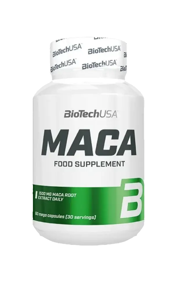 BioTechUSA Maca 60 Kapseln 1500 mg Maca-Wurzelextrakt
