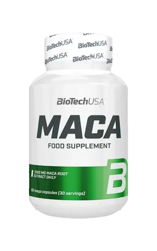BioTechUSA Maca 60 Kapseln 1500 mg Maca-Wurzelextrakt