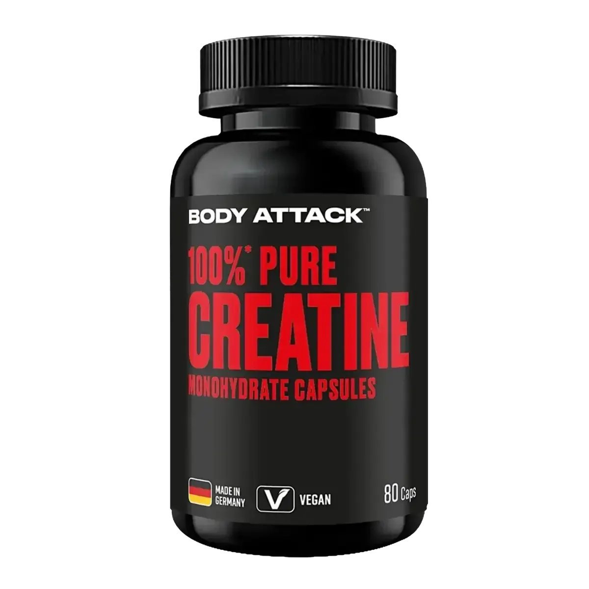 Body Attack 100% Pure Kreatin 80 Kapseln