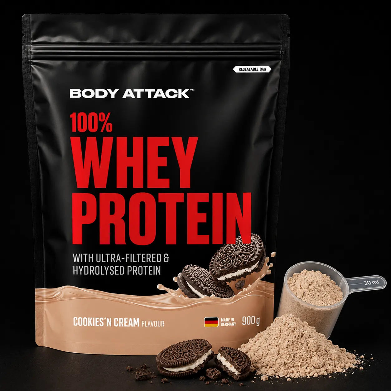Body Attack 100% Whey Protein