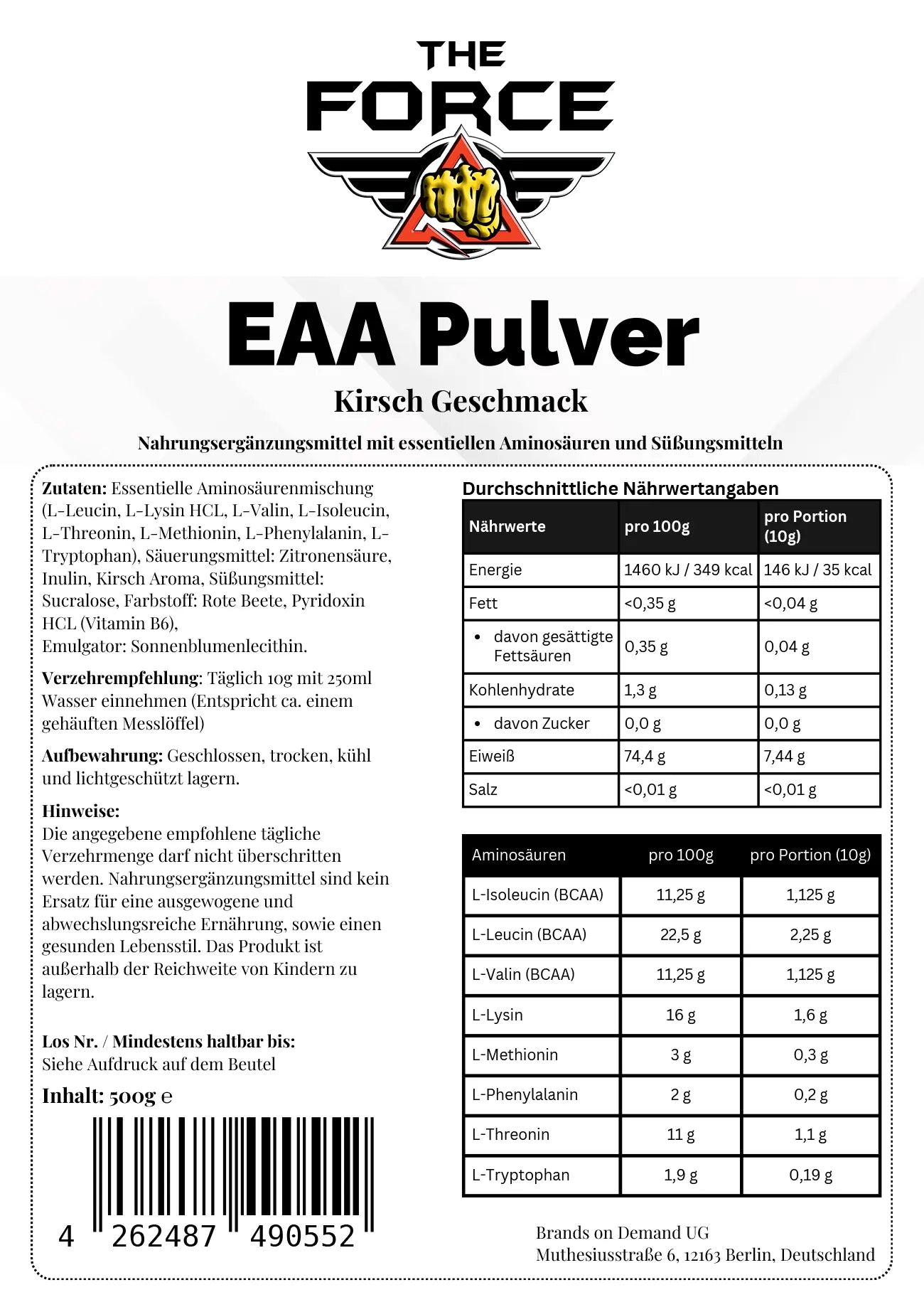 EAA's Cherry - 500g