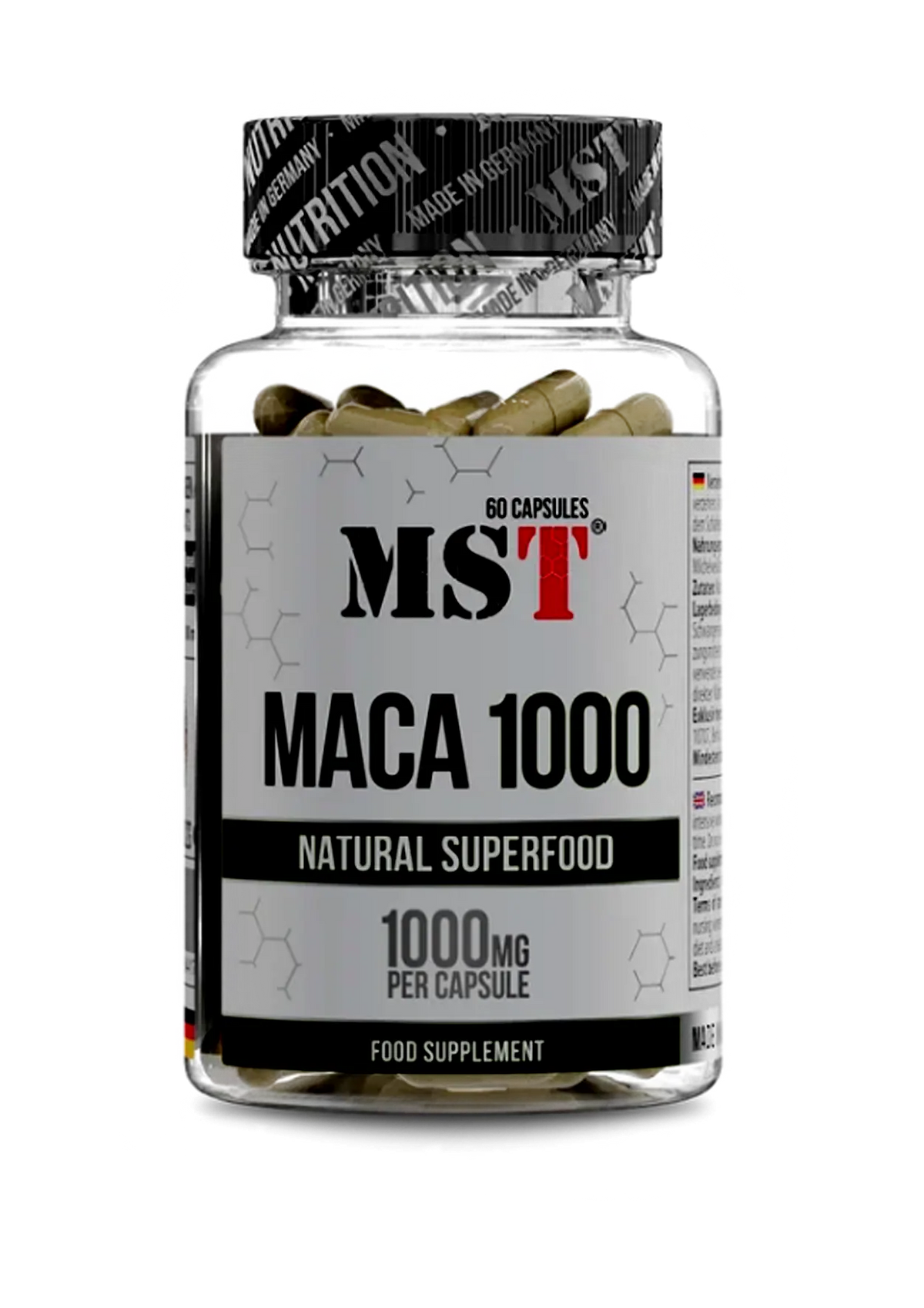 MST® Nutrition MACA 1000 mg – Capsules