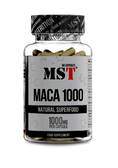 MST® Nutrition MACA 1000 mg – Capsules
