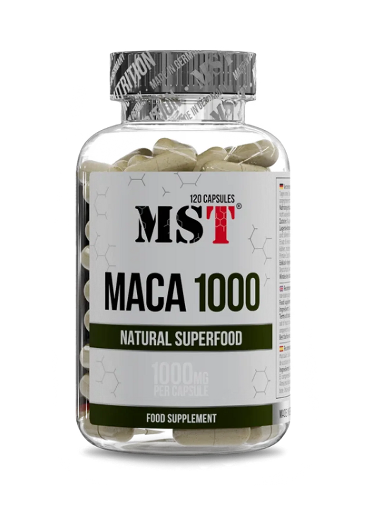 MST® Nutrition MACA 1000 mg – Capsules