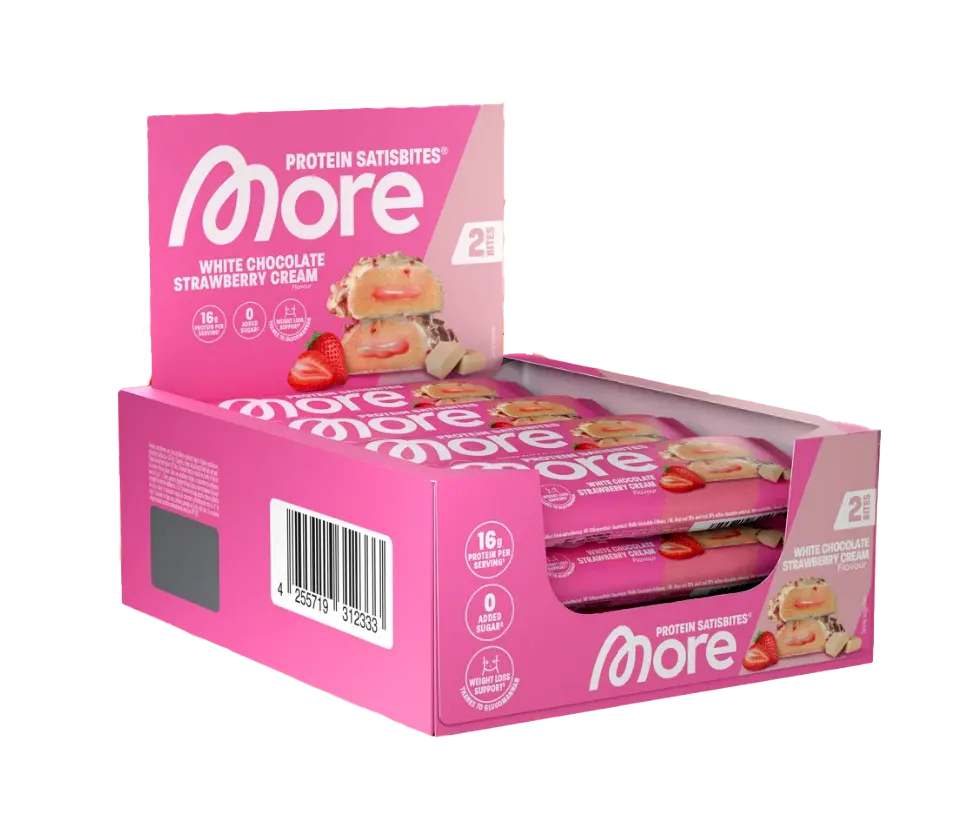 More Nutrition More Protein Satisbites 12 x 2 x 25 g Protein Snackriegel