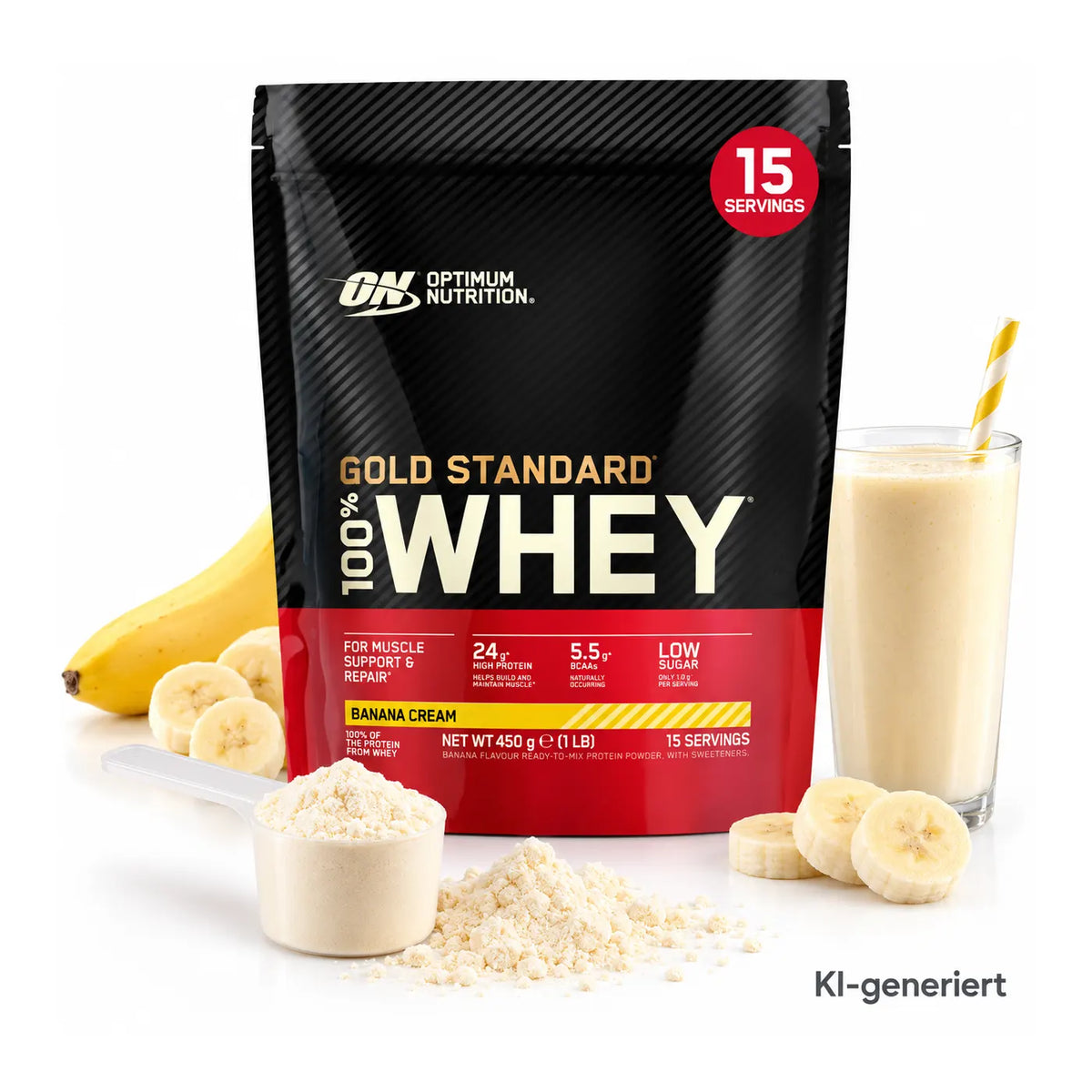 Optimum Nutrition Gold Standard Whey Banana Cream 450 g