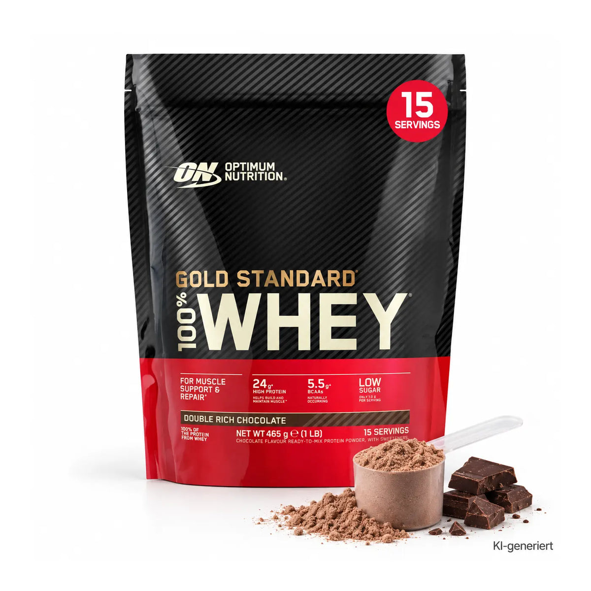 Optimum Nutrition Gold Standard Whey Double Rich Chocolate 465 g