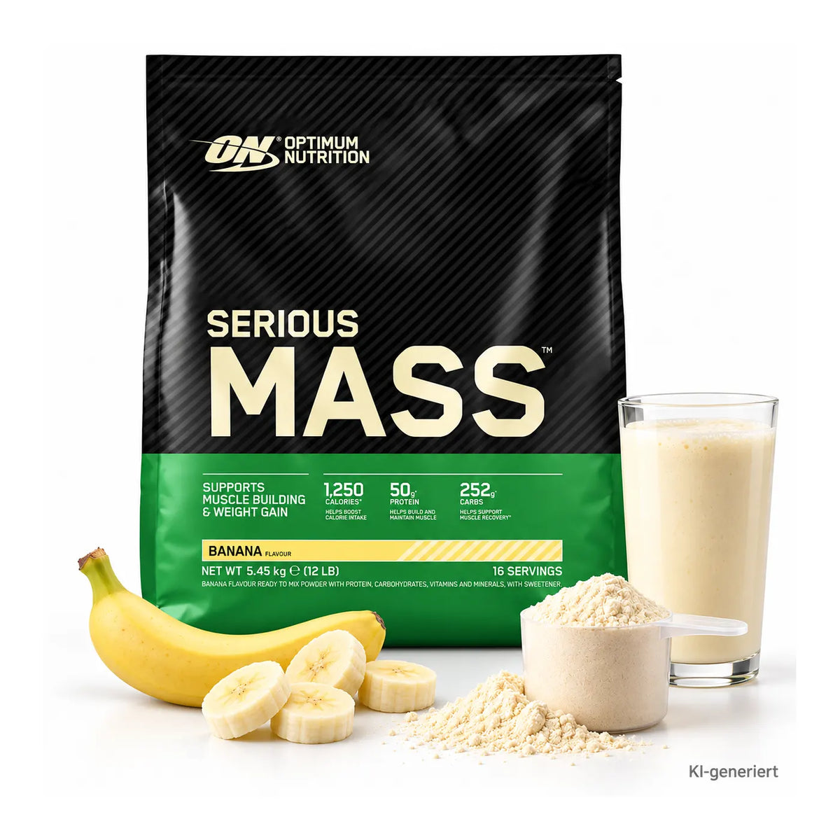 Optimum Nutrition Serious Mass Banana 5,45 kg