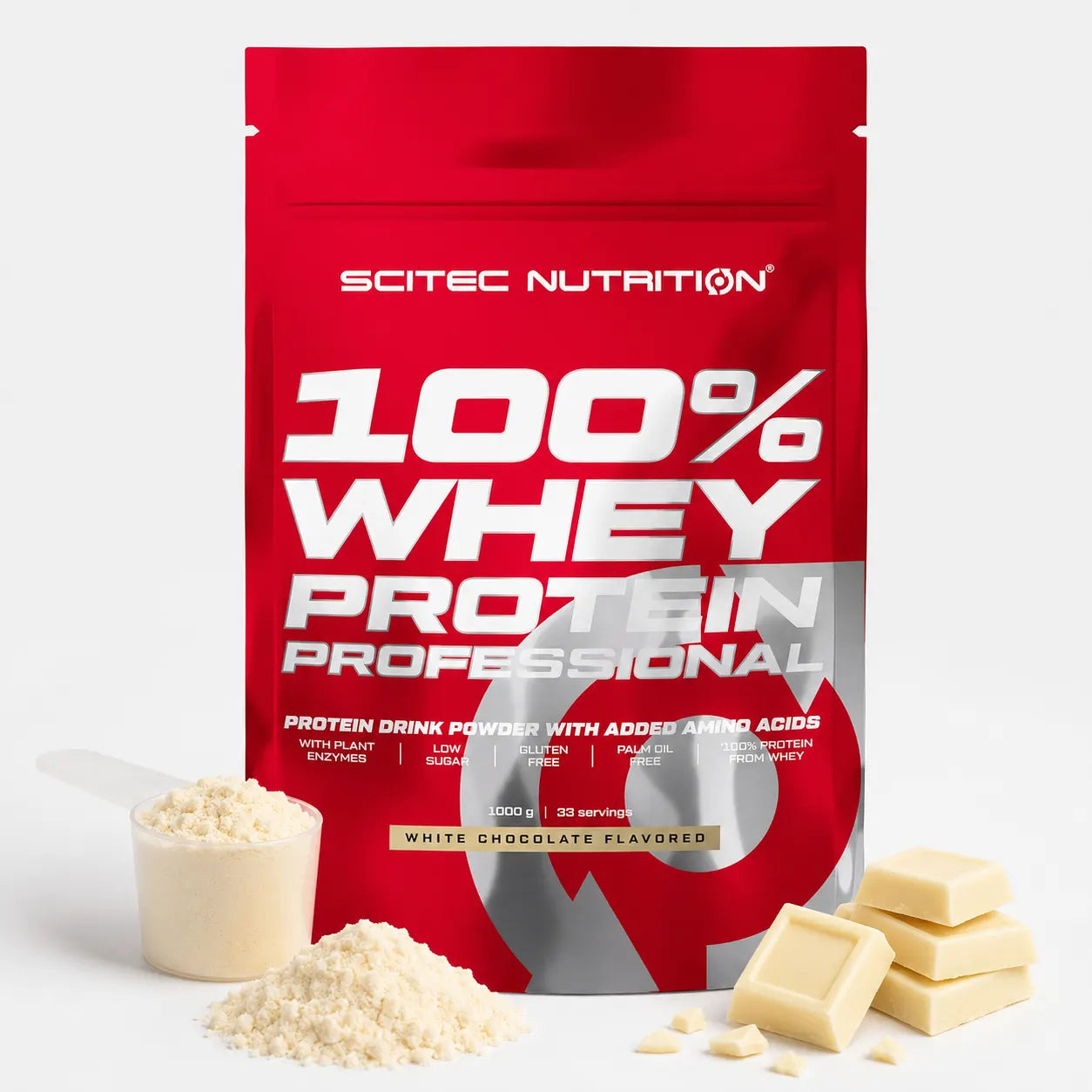 Scitec Nutrition 100% Whey Protein Professional 1 kg Molkenproteinpulver