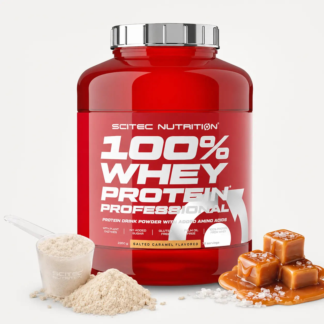 Scitec Nutrition 100% Whey Protein Professional 2,35 kg Molkenproteinpulver