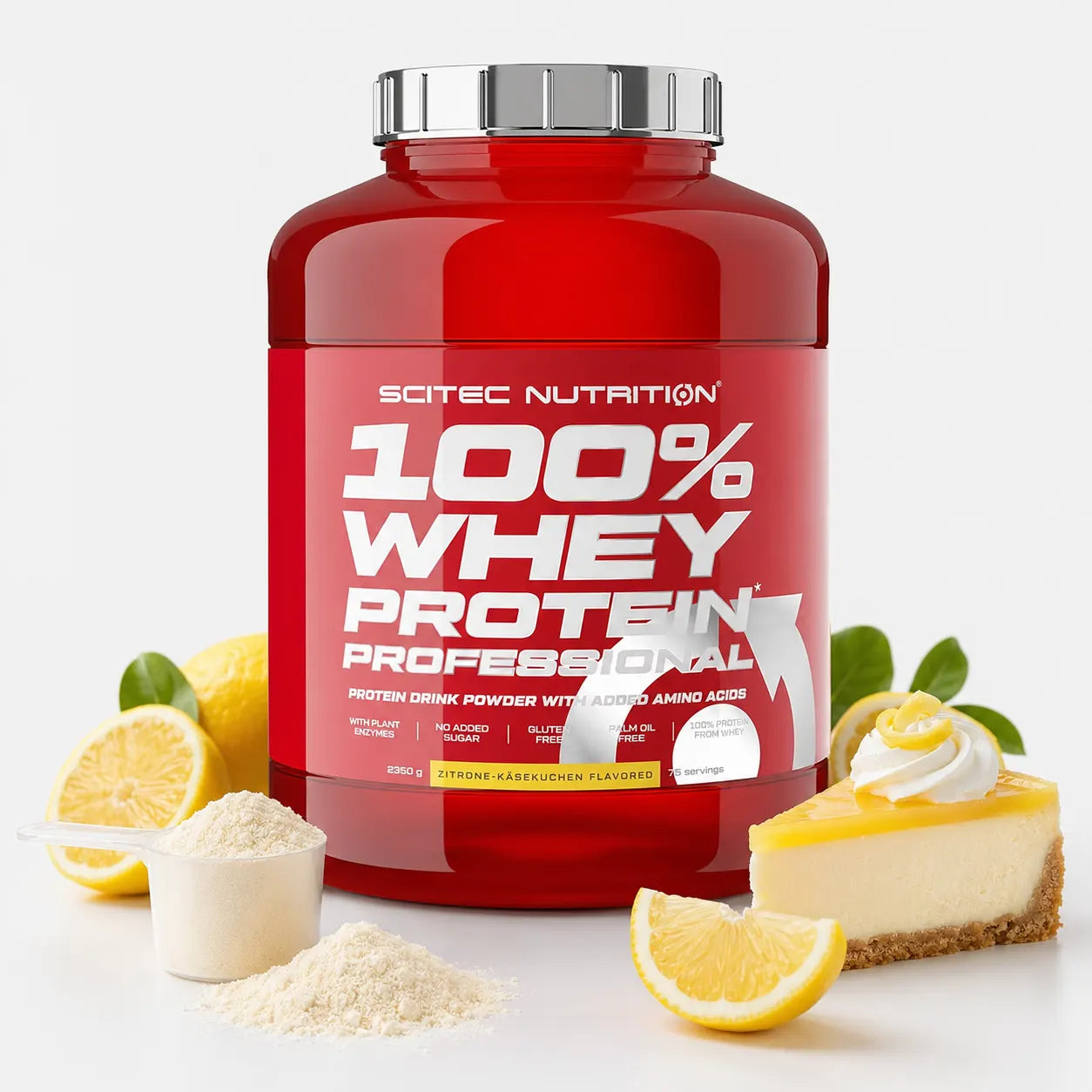 Scitec Nutrition 100% Whey Protein Professional 2,35 kg Molkenproteinpulver