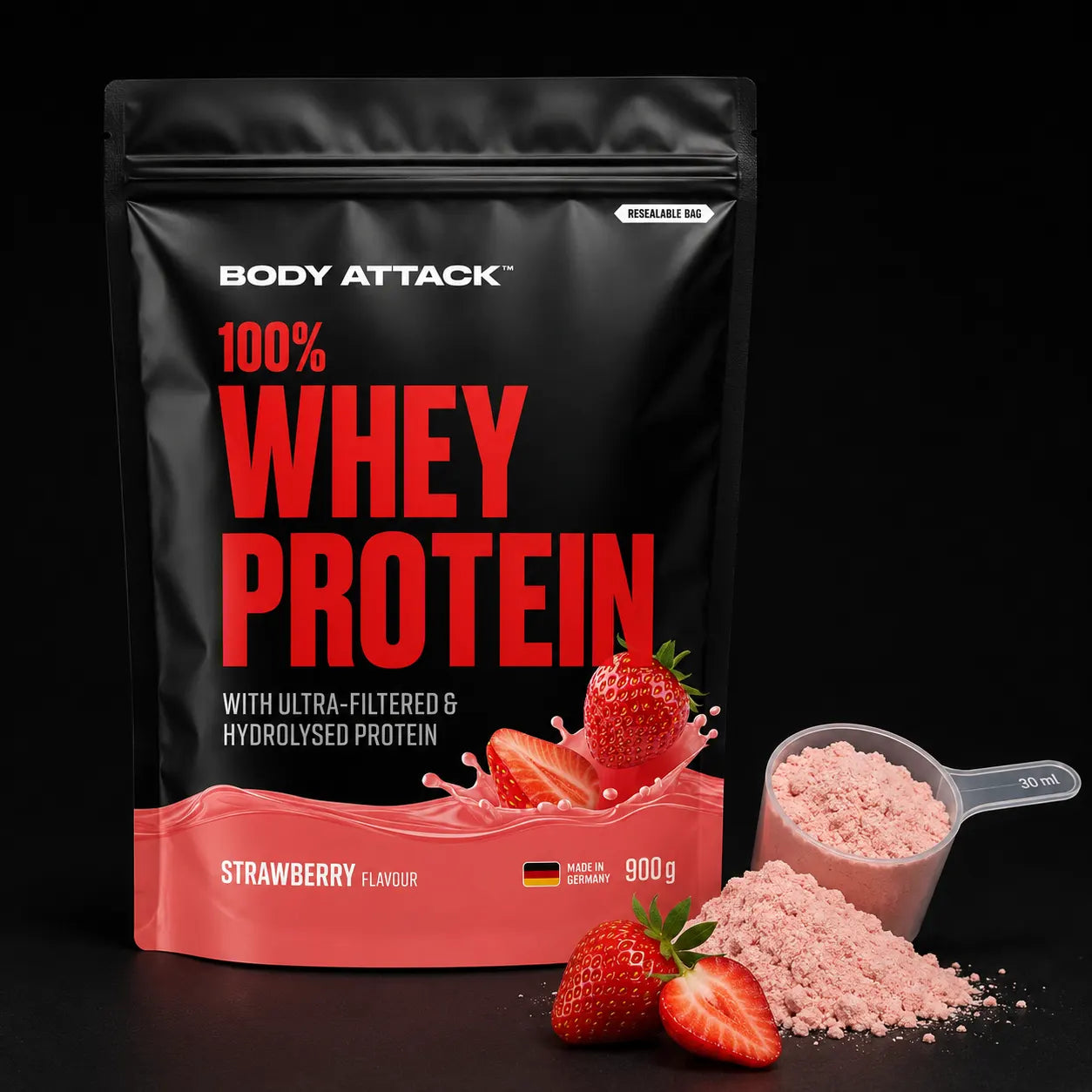 Body Attack 100% Whey Protein