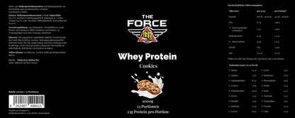 Premium Whey Protein Cookies - 1.000g