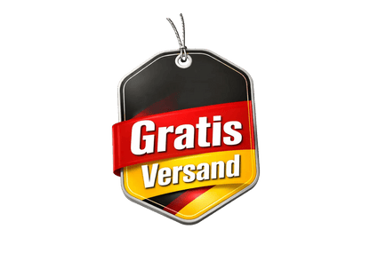 Free shipping label with German