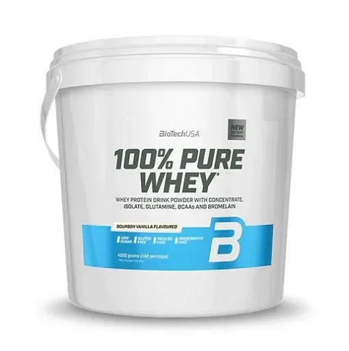 BioTech 100% Pure Whey 4000g - THE FORCE SPORT