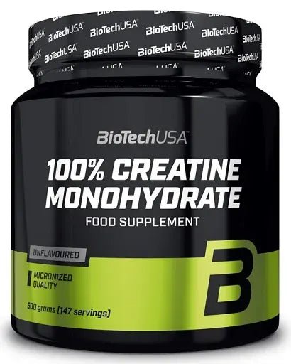 BioTech Creatine Monohydrate 500g Can - THE FORCE SPORT