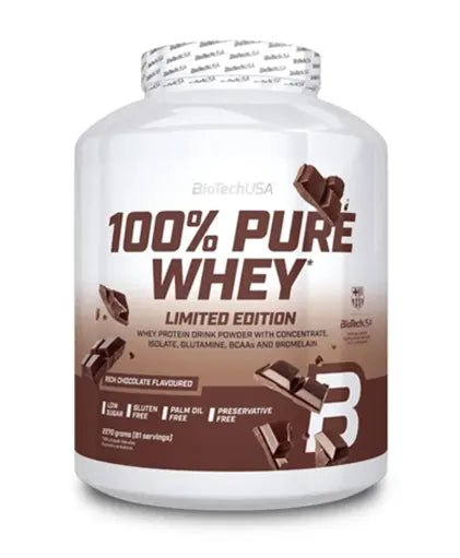 BiotechUSA 100% Pure Whey protein powder 